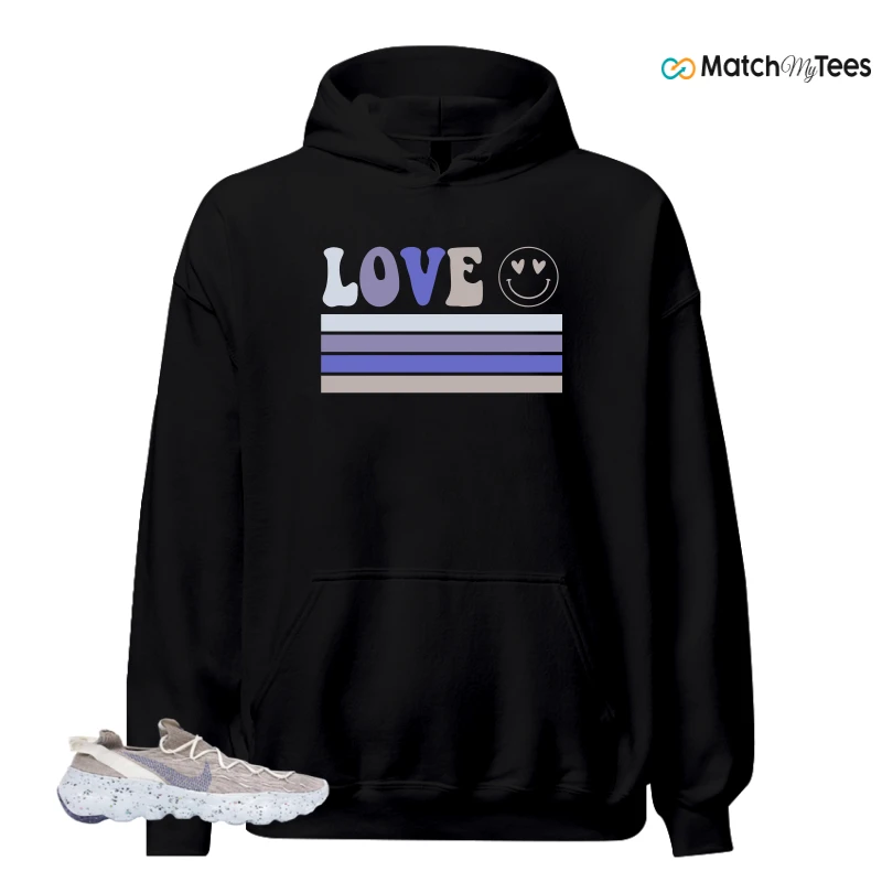 NIKE SPACE HIPPIE 04 SAIL ASTRONOMY BLUE SNEAKER Matching Tees hoodie
