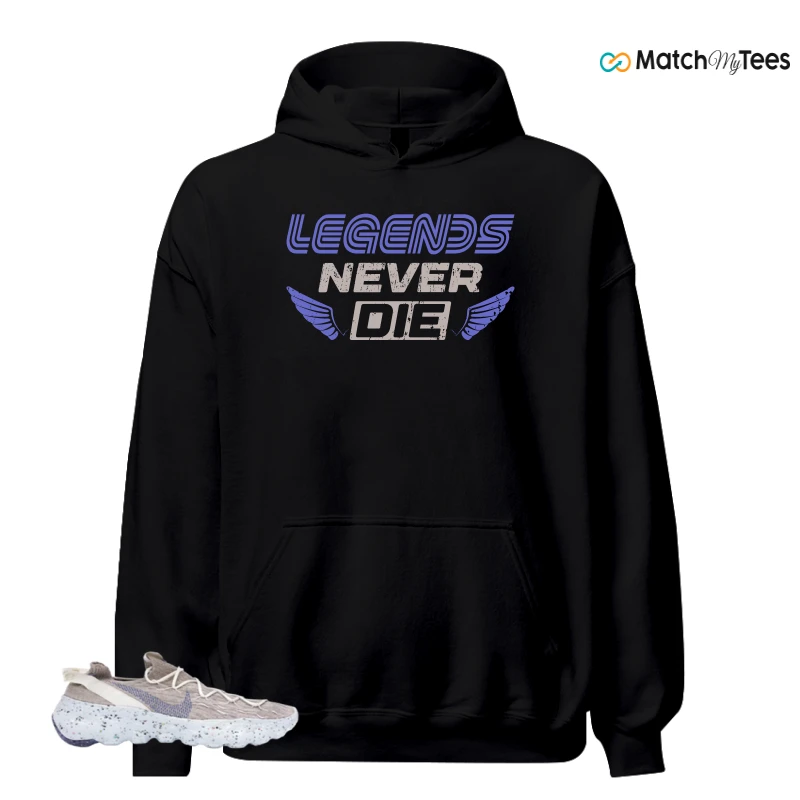 NIKE SPACE HIPPIE 04 SAIL ASTRONOMY BLUE SNEAKER Matching Tees hoodie