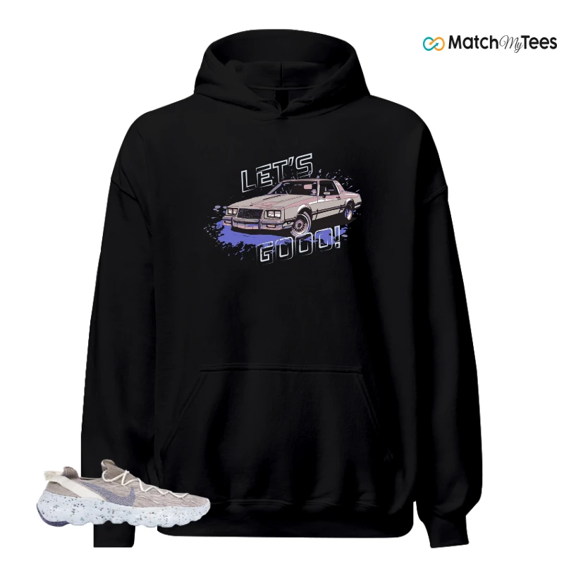 NIKE SPACE HIPPIE 04 SAIL ASTRONOMY BLUE SNEAKER Matching Tees hoodie