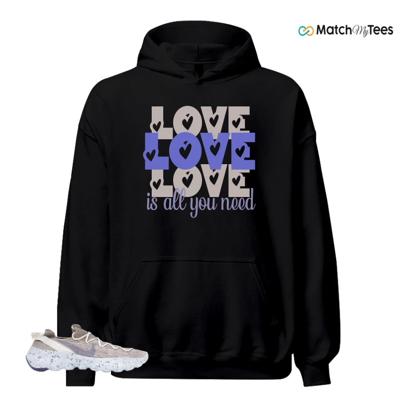 NIKE SPACE HIPPIE 04 SAIL ASTRONOMY BLUE SNEAKER Matching Tees hoodie