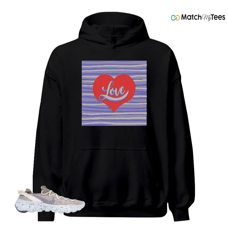 NIKE SPACE HIPPIE 04 SAIL ASTRONOMY BLUE SNEAKER Matching Tees hoodie
