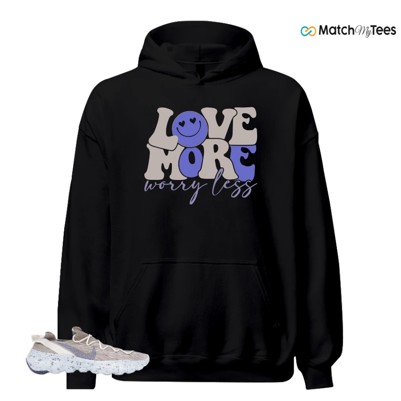 NIKE SPACE HIPPIE 04 SAIL ASTRONOMY BLUE SNEAKER Matching Tees hoodie