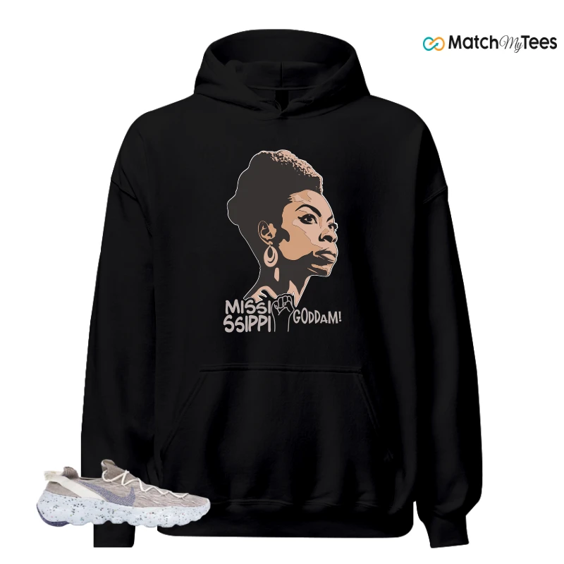 NIKE SPACE HIPPIE 04 SAIL ASTRONOMY BLUE SNEAKER Matching Tees hoodie