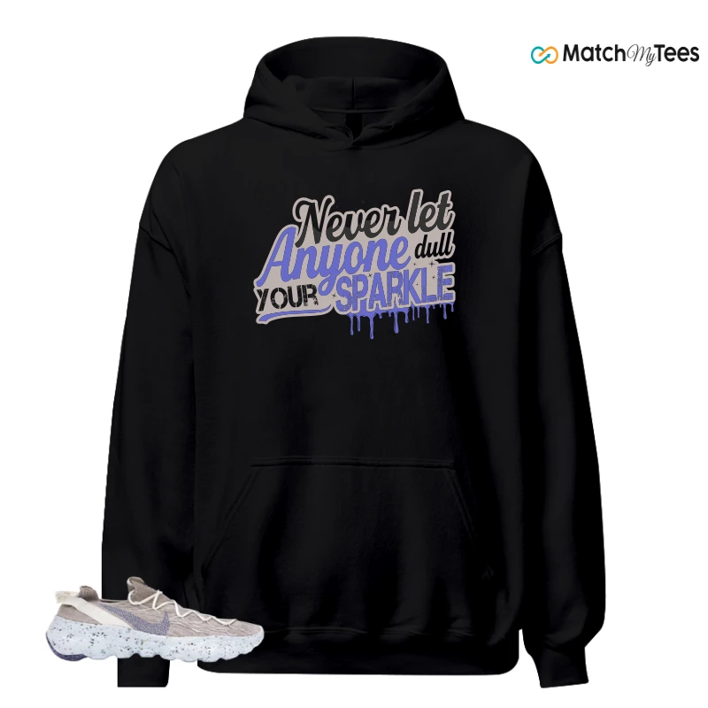 NIKE SPACE HIPPIE 04 SAIL ASTRONOMY BLUE SNEAKER Matching Tees hoodie