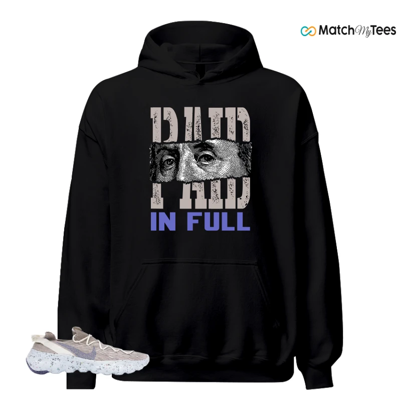 NIKE SPACE HIPPIE 04 SAIL ASTRONOMY BLUE SNEAKER Matching Tees hoodie