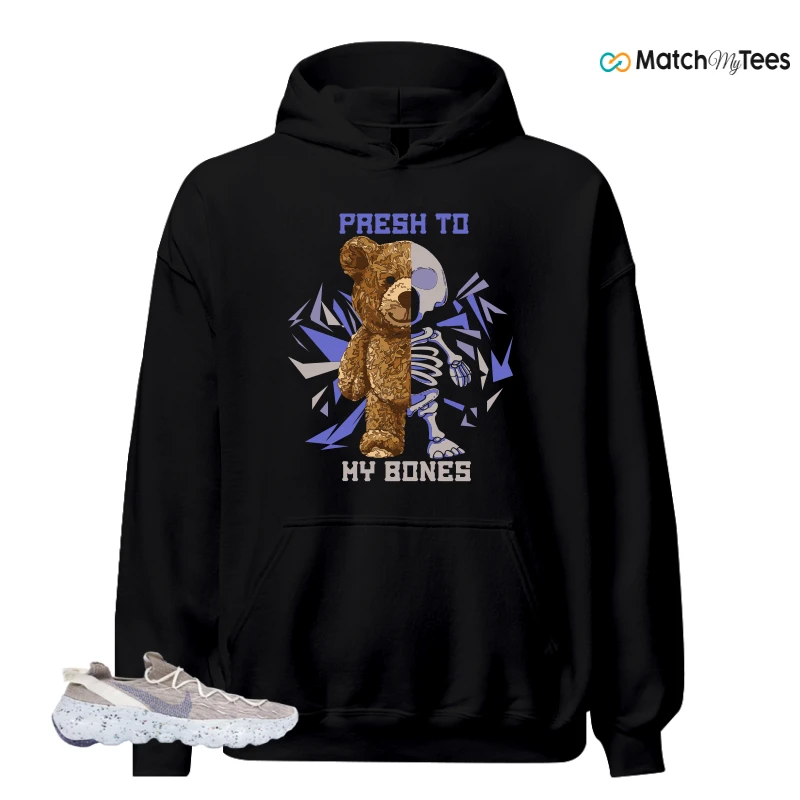 NIKE SPACE HIPPIE 04 SAIL ASTRONOMY BLUE SNEAKER Matching Tees hoodie