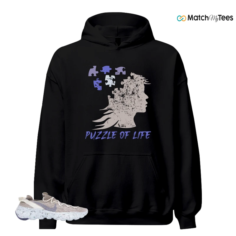 NIKE SPACE HIPPIE 04 SAIL ASTRONOMY BLUE SNEAKER Matching Tees hoodie