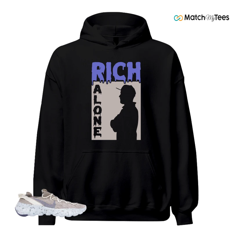 NIKE SPACE HIPPIE 04 SAIL ASTRONOMY BLUE SNEAKER Matching Tees hoodie