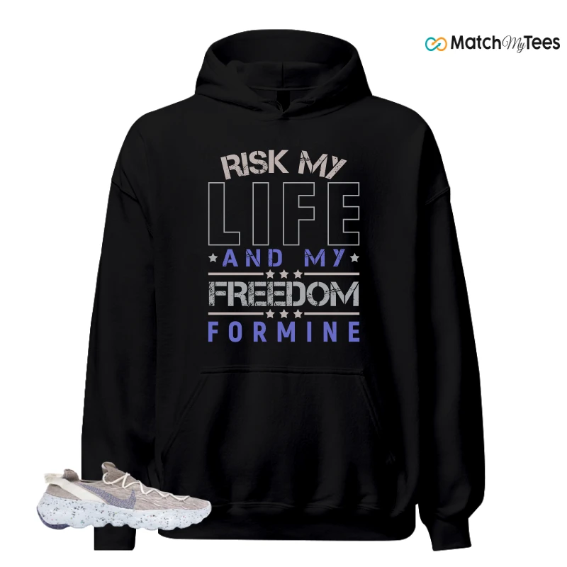 NIKE SPACE HIPPIE 04 SAIL ASTRONOMY BLUE SNEAKER Matching Tees hoodie