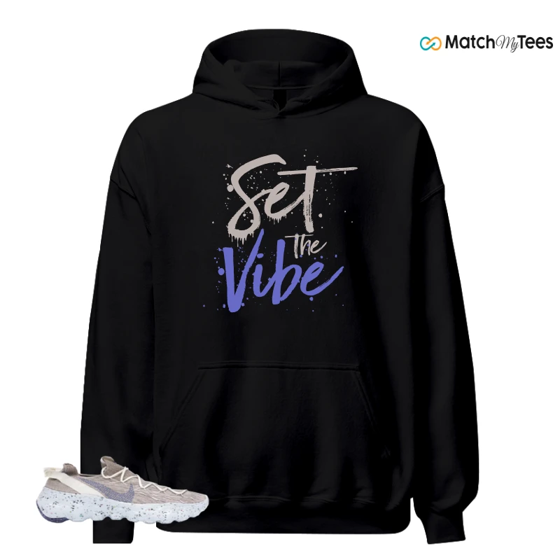 NIKE SPACE HIPPIE 04 SAIL ASTRONOMY BLUE SNEAKER Matching Tees hoodie