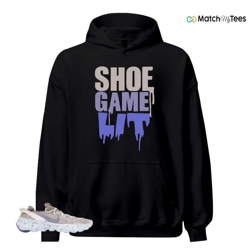 NIKE SPACE HIPPIE 04 SAIL ASTRONOMY BLUE SNEAKER Matching Tees hoodie