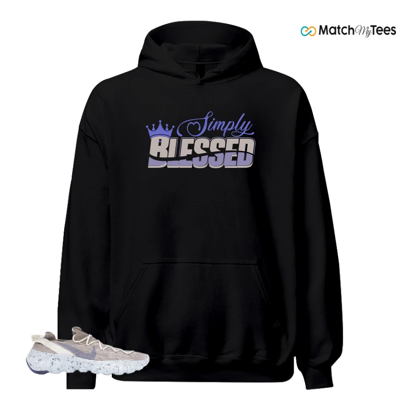 NIKE SPACE HIPPIE 04 SAIL ASTRONOMY BLUE SNEAKER Matching Tees hoodie