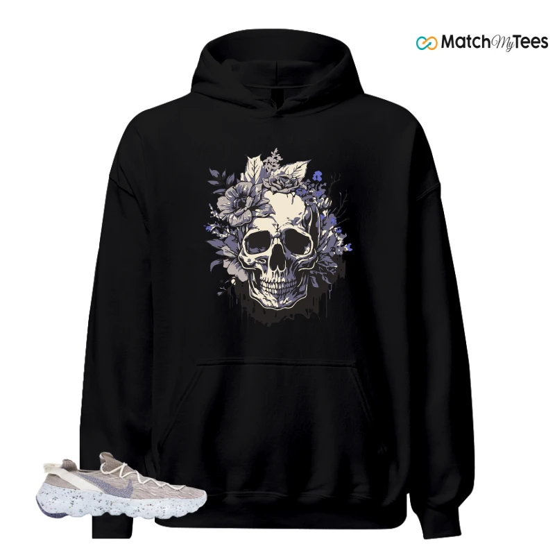 NIKE SPACE HIPPIE 04 SAIL ASTRONOMY BLUE SNEAKER Matching Tees hoodie