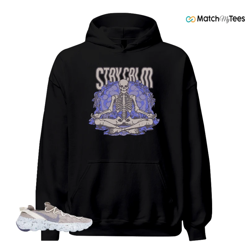 NIKE SPACE HIPPIE 04 SAIL ASTRONOMY BLUE SNEAKER Matching Tees hoodie