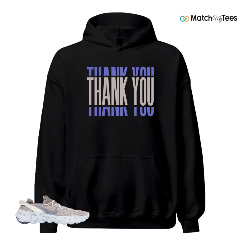 NIKE SPACE HIPPIE 04 SAIL ASTRONOMY BLUE SNEAKER Matching Tees hoodie