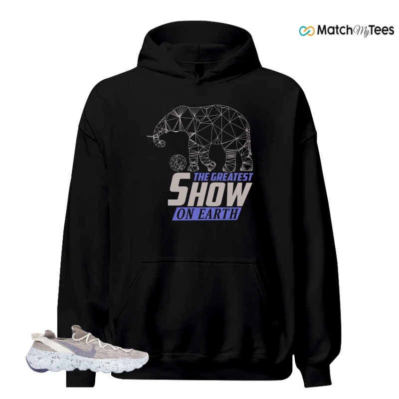 NIKE SPACE HIPPIE 04 SAIL ASTRONOMY BLUE SNEAKER Matching Tees hoodie