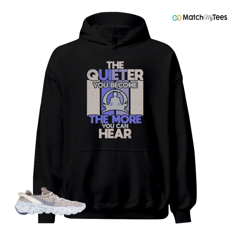 NIKE SPACE HIPPIE 04 SAIL ASTRONOMY BLUE SNEAKER Matching Tees hoodie