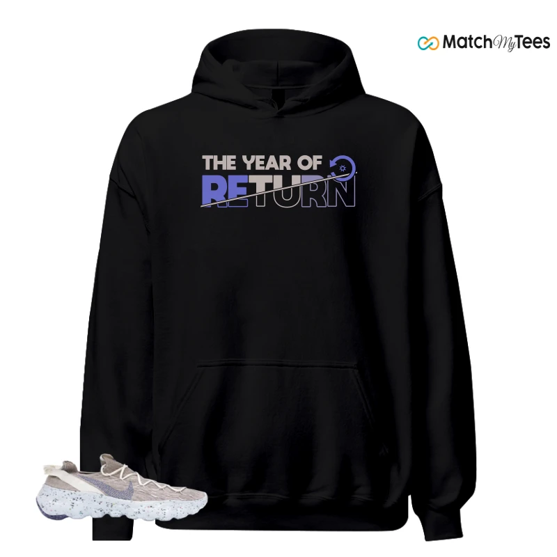 NIKE SPACE HIPPIE 04 SAIL ASTRONOMY BLUE SNEAKER Matching Tees hoodie