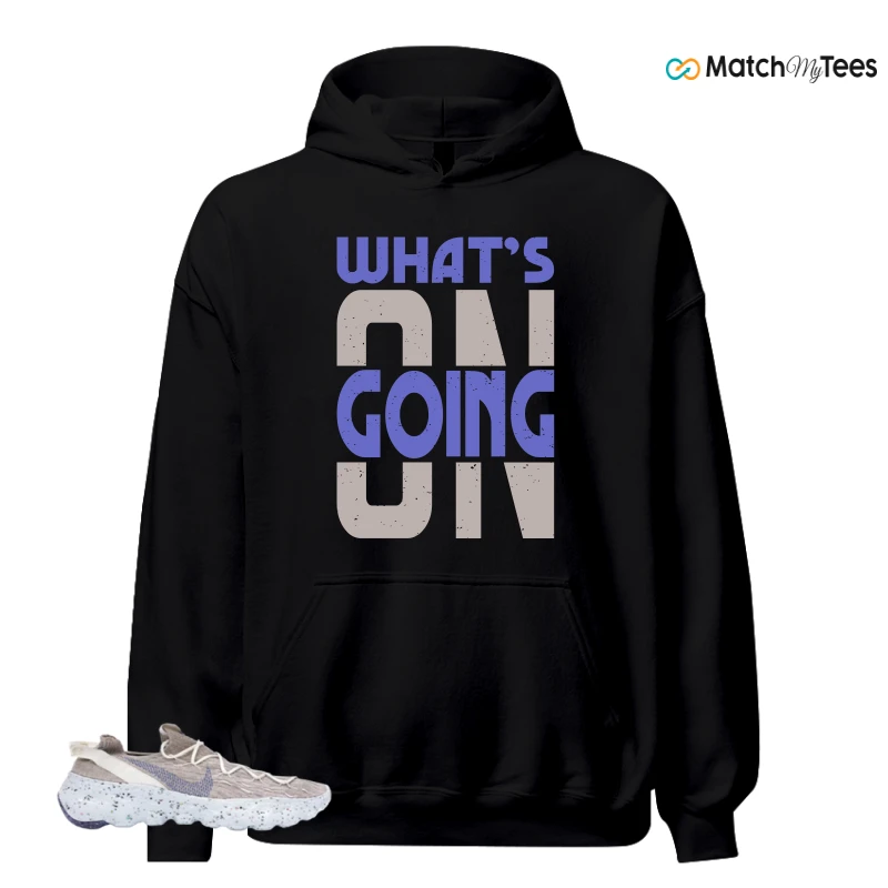 NIKE SPACE HIPPIE 04 SAIL ASTRONOMY BLUE SNEAKER Matching Tees hoodie