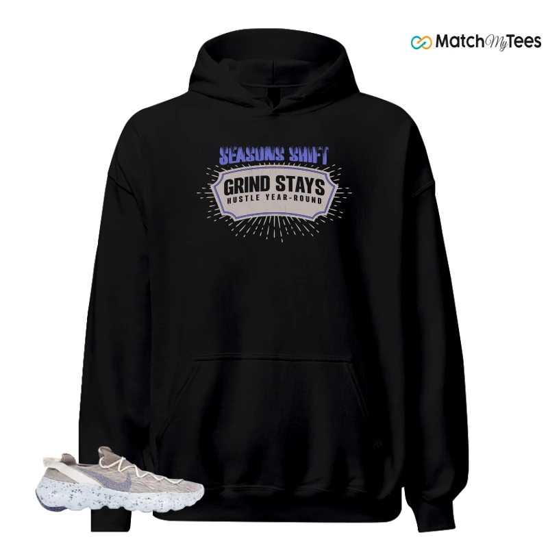 NIKE SPACE HIPPIE 04 SAIL ASTRONOMY BLUE SNEAKER Matching Tees hoodie