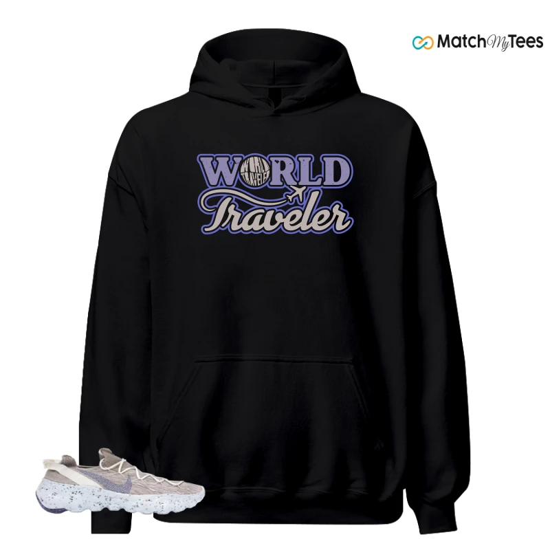 NIKE SPACE HIPPIE 04 SAIL ASTRONOMY BLUE SNEAKER Matching Tees hoodie