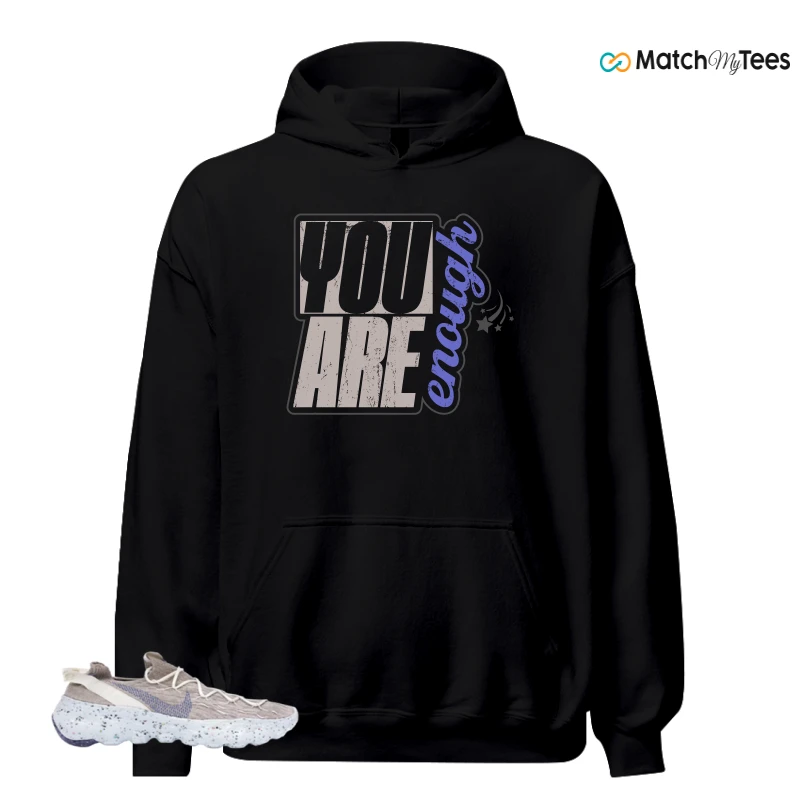 NIKE SPACE HIPPIE 04 SAIL ASTRONOMY BLUE SNEAKER Matching Tees hoodie