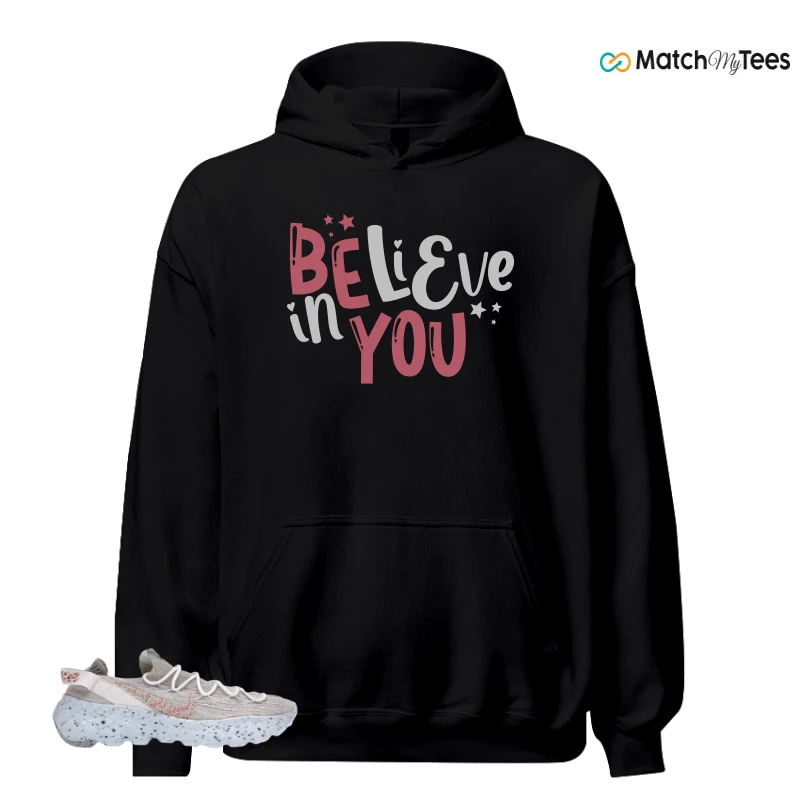 NIKE SPACE HIPPIE 04 WHITE MULTI (WOMEN'S) SNEAKER Matching Tees hoodie