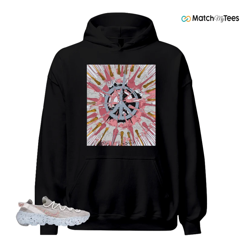NIKE SPACE HIPPIE 04 WHITE MULTI (WOMEN'S) SNEAKER Matching Tees hoodie