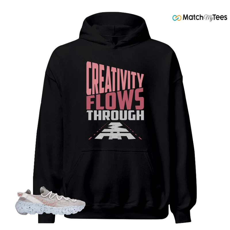 NIKE SPACE HIPPIE 04 WHITE MULTI (WOMEN'S) SNEAKER Matching Tees hoodie
