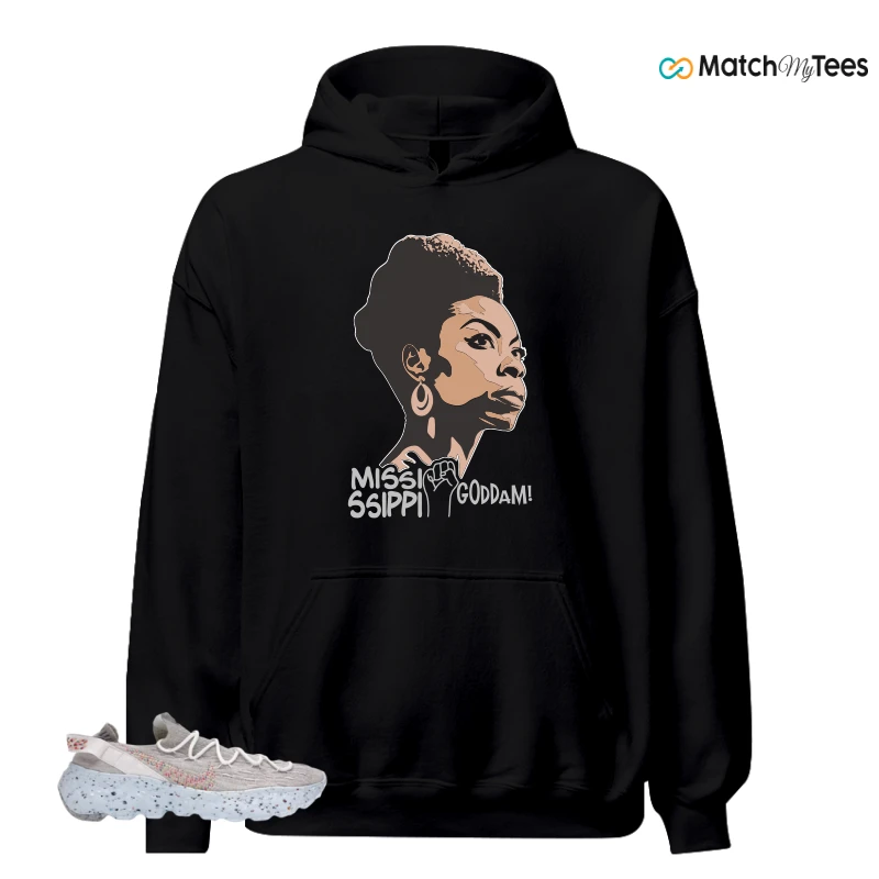 NIKE SPACE HIPPIE 04 WHITE MULTI (WOMEN'S) SNEAKER Matching Tees hoodie