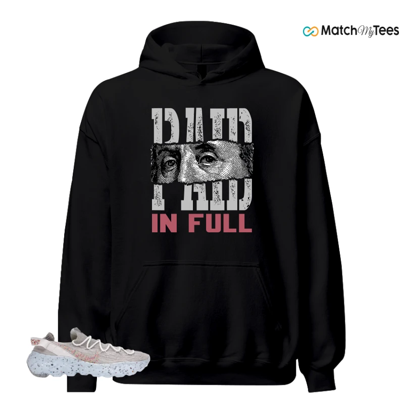 Paid In Full Black matching Hoodie Hoodie