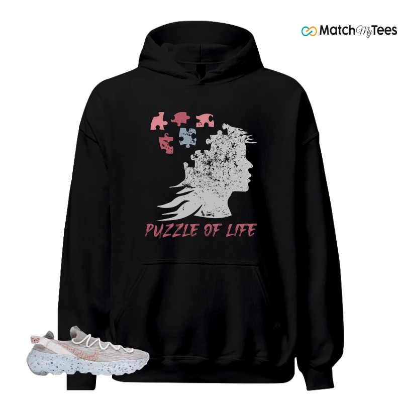 NIKE SPACE HIPPIE 04 WHITE MULTI (WOMEN'S) SNEAKER Matching Tees hoodie