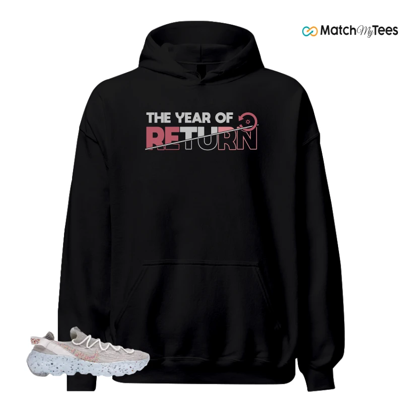 NIKE SPACE HIPPIE 04 WHITE MULTI (WOMEN'S) SNEAKER Matching Tees hoodie