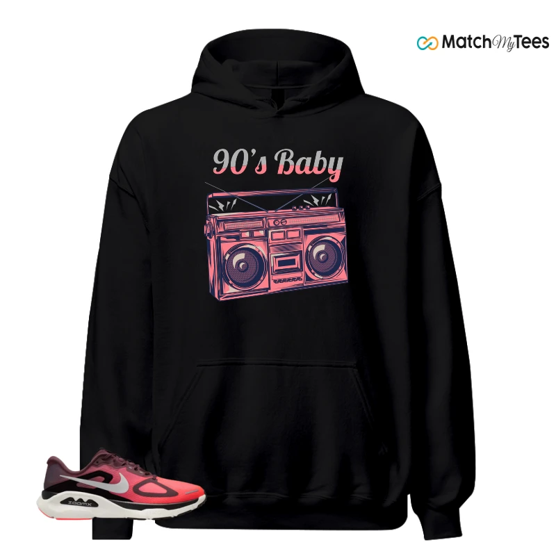 NIKE STRUCTURE PLUS TATTOO HOT LAVA BLACK SILVER SNEAKER Matching Tees hoodie