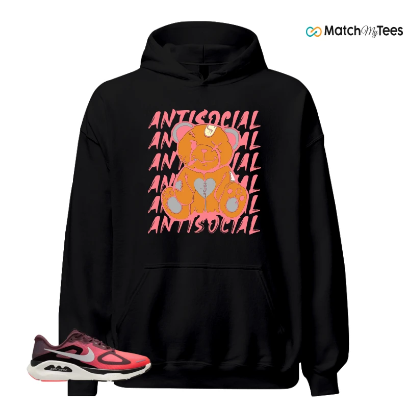 NIKE STRUCTURE PLUS TATTOO HOT LAVA BLACK SILVER SNEAKER Matching Tees hoodie