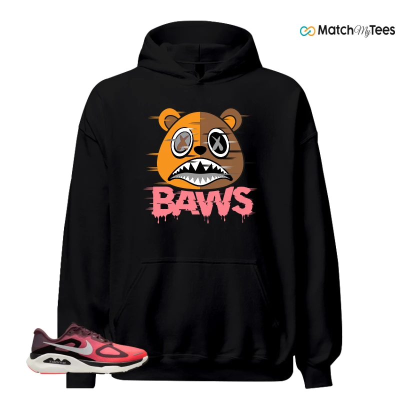 NIKE STRUCTURE PLUS TATTOO HOT LAVA BLACK SILVER SNEAKER Matching Tees hoodie
