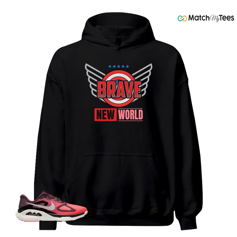 NIKE STRUCTURE PLUS TATTOO HOT LAVA BLACK SILVER SNEAKER Matching Tees hoodie