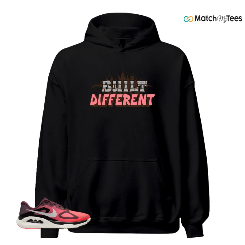 NIKE STRUCTURE PLUS TATTOO HOT LAVA BLACK SILVER SNEAKER Matching Tees hoodie