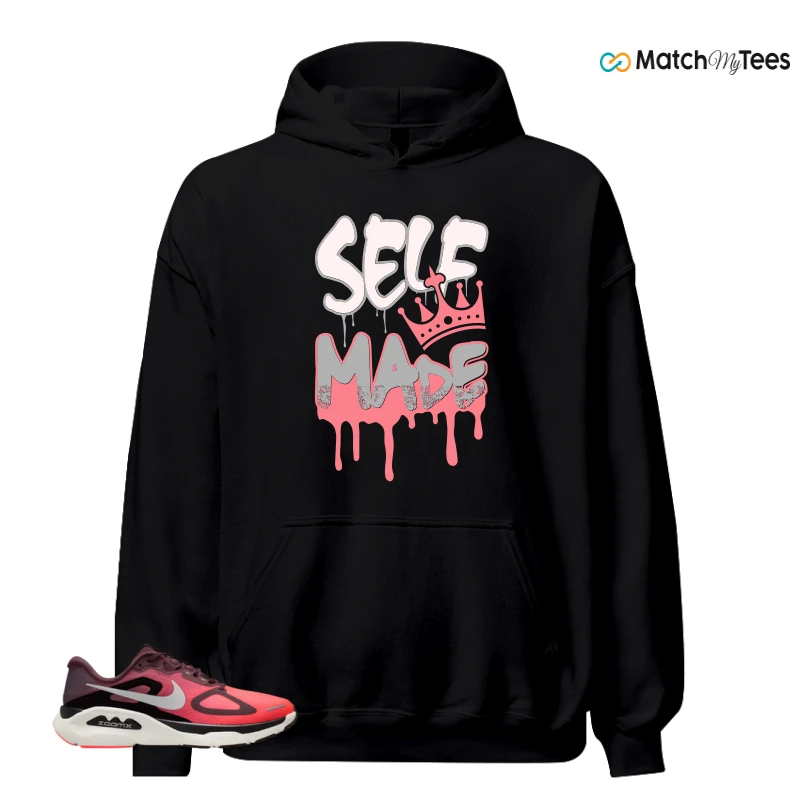 NIKE STRUCTURE PLUS TATTOO HOT LAVA BLACK SILVER SNEAKER Matching Tees hoodie