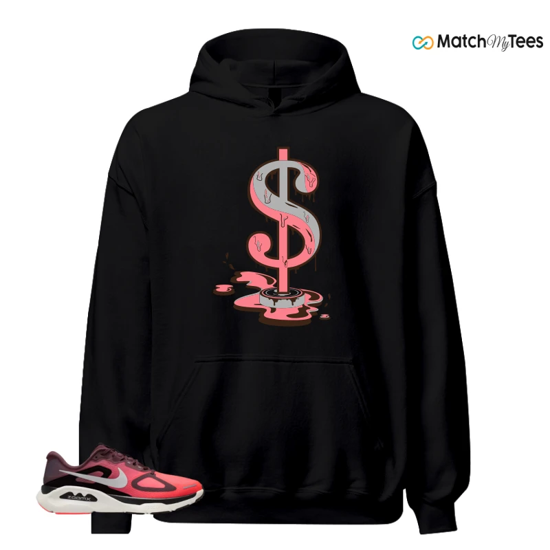 NIKE STRUCTURE PLUS TATTOO HOT LAVA BLACK SILVER SNEAKER Matching Tees hoodie