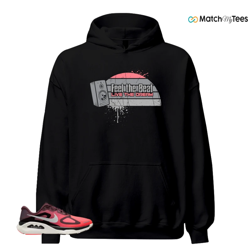 NIKE STRUCTURE PLUS TATTOO HOT LAVA BLACK SILVER SNEAKER Matching Tees hoodie