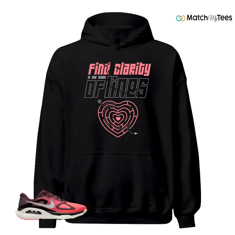NIKE STRUCTURE PLUS TATTOO HOT LAVA BLACK SILVER SNEAKER Matching Tees hoodie