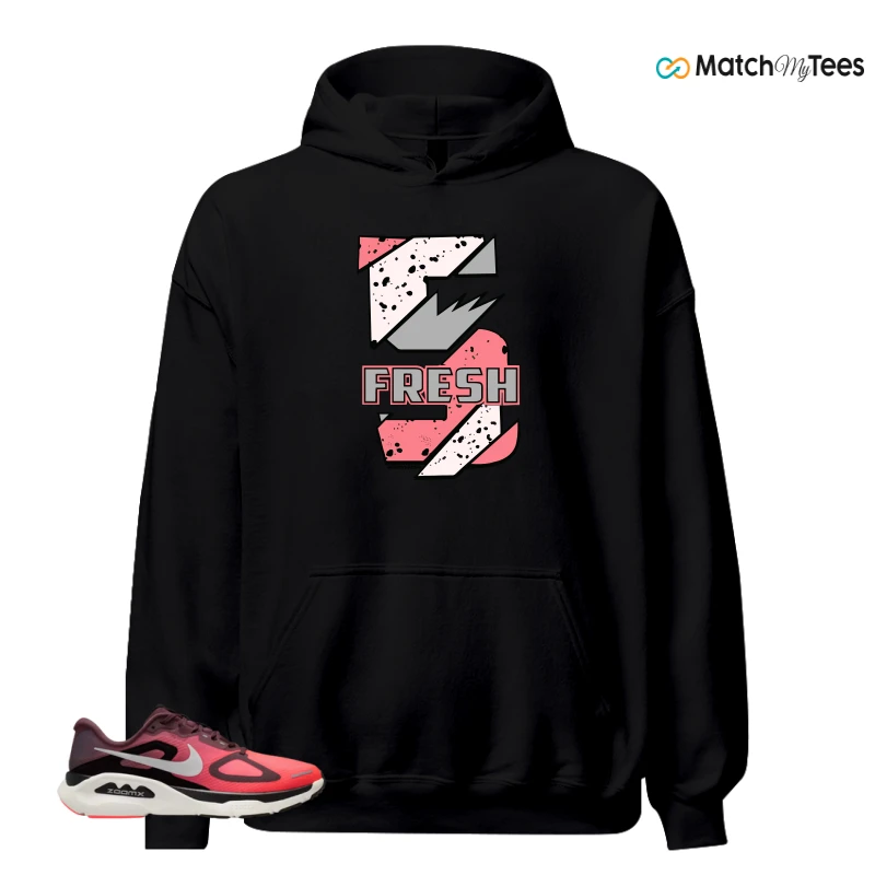 NIKE STRUCTURE PLUS TATTOO HOT LAVA BLACK SILVER SNEAKER Matching Tees hoodie