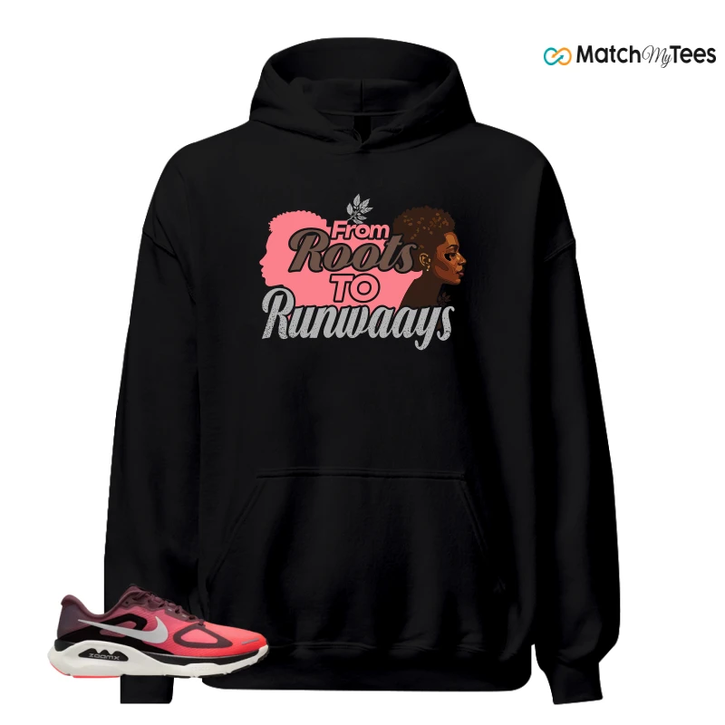 NIKE STRUCTURE PLUS TATTOO HOT LAVA BLACK SILVER SNEAKER Matching Tees hoodie