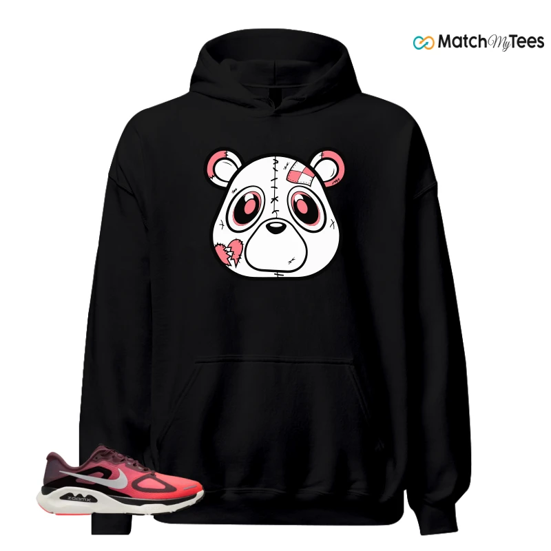 NIKE STRUCTURE PLUS TATTOO HOT LAVA BLACK SILVER SNEAKER Matching Tees hoodie