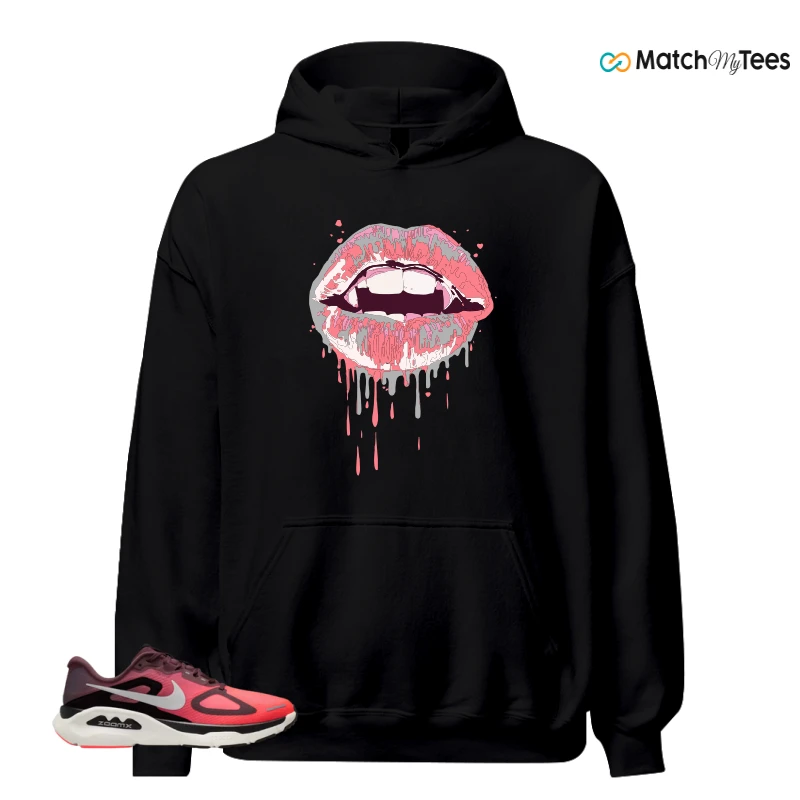 NIKE STRUCTURE PLUS TATTOO HOT LAVA BLACK SILVER SNEAKER Matching Tees hoodie