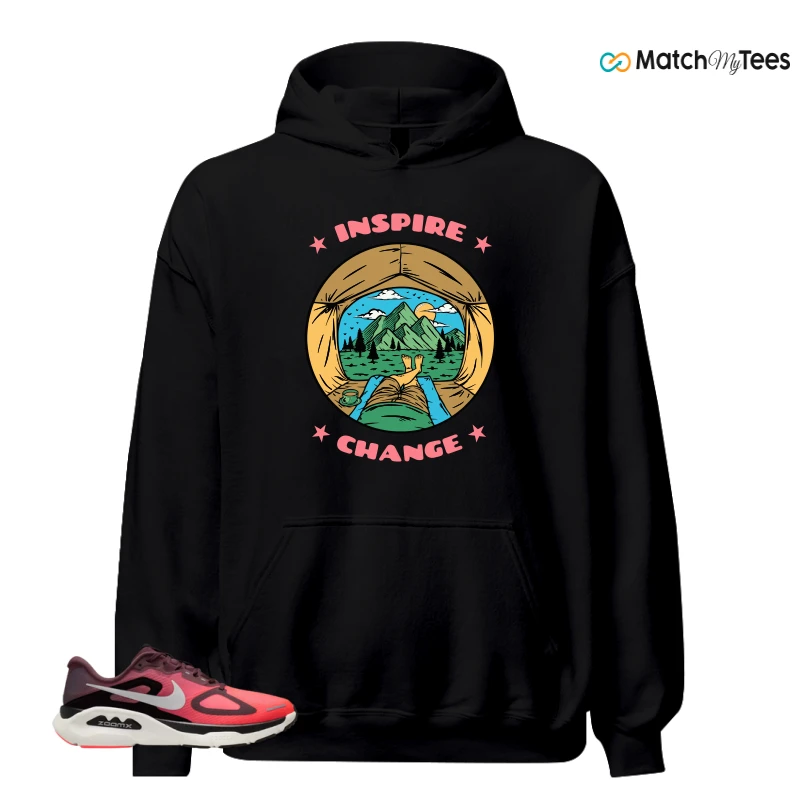 NIKE STRUCTURE PLUS TATTOO HOT LAVA BLACK SILVER SNEAKER Matching Tees hoodie