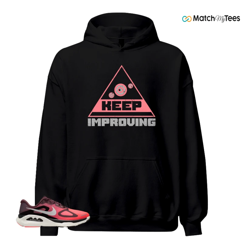 NIKE STRUCTURE PLUS TATTOO HOT LAVA BLACK SILVER SNEAKER Matching Tees hoodie