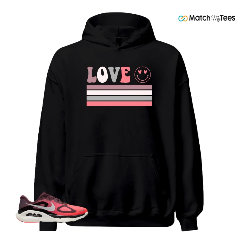 NIKE STRUCTURE PLUS TATTOO HOT LAVA BLACK SILVER SNEAKER Matching Tees hoodie