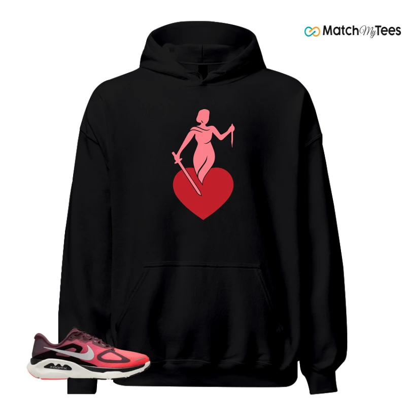 NIKE STRUCTURE PLUS TATTOO HOT LAVA BLACK SILVER SNEAKER Matching Tees hoodie